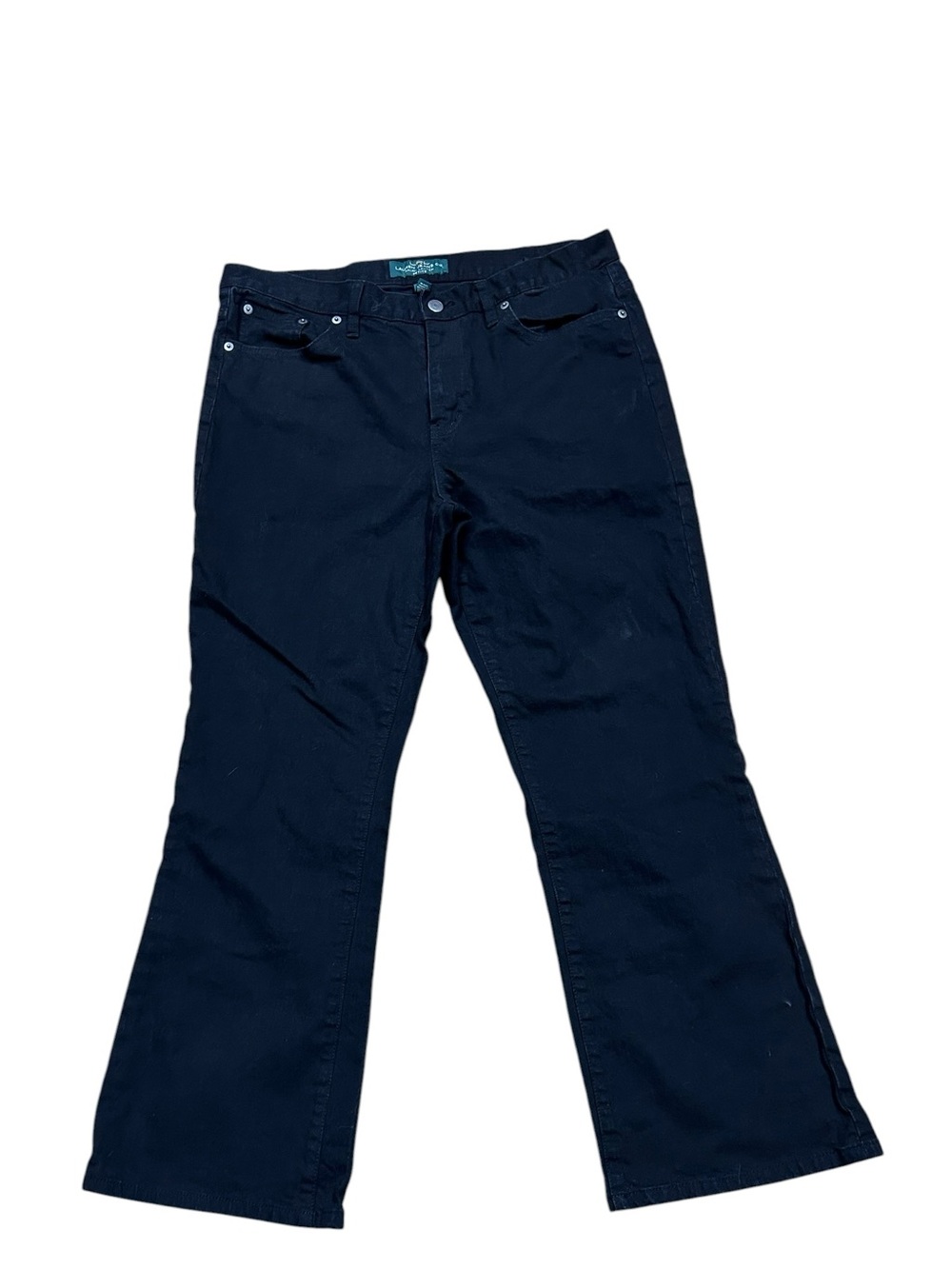 Lauren Ralph Lauren Black 14P Ankle Jeans